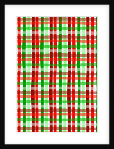 Christmas Wrap check, 2017 by Louisa Hereford