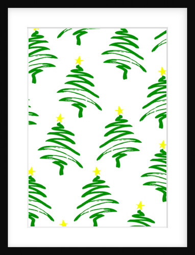 Funky Christmas Trees, 2017 by Louisa Hereford