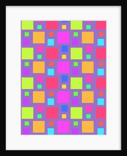 Multicoloured Squares, 2011 by Louisa Hereford