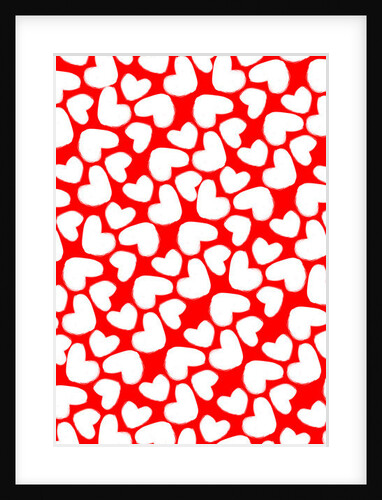 Drawn Hearts, 2014 by Louisa Hereford
