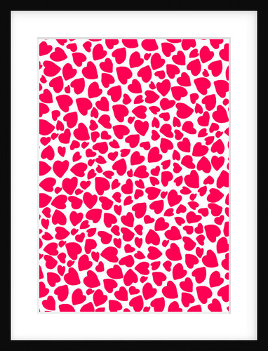 Animal Print Heart, 2014 by Louisa Hereford