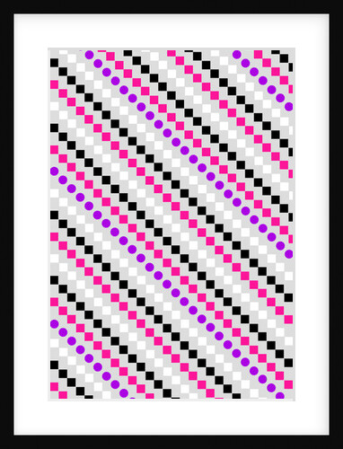 Boxed Stripe, 2014 by Louisa Hereford