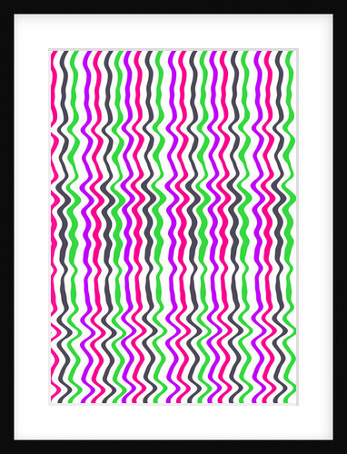 Wavy Stripe, 2014 by Louisa Hereford