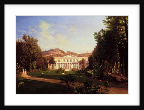 Villa Pignatella, Riviera di Chiaia, Naples, c.1845 by Carl Wilhelm Goetzloff