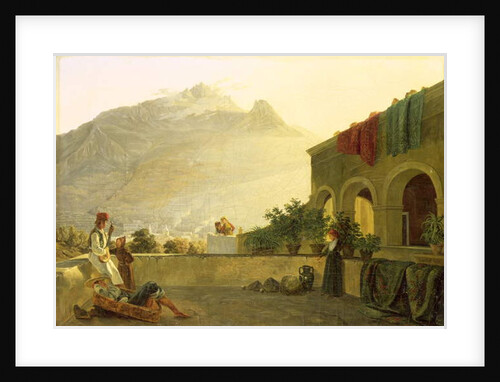 The Sentry on Ischia, 1829 by Carl Wilhelm Goetzloff