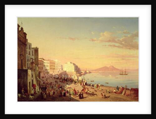 Naples, c.1830 by Carl Wilhelm Goetzloff