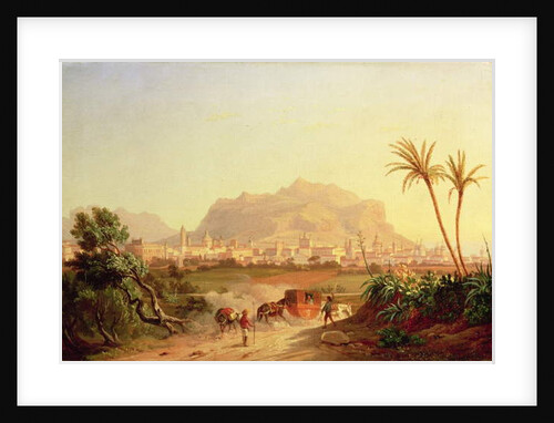 View of Palermo, c.1831 by Carl Wilhelm Goetzloff