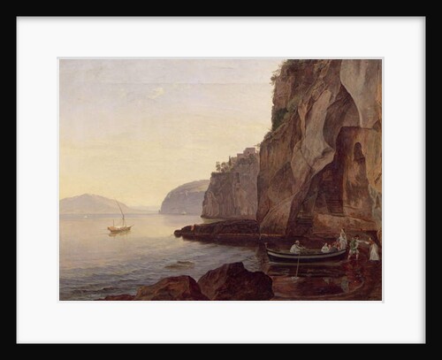 Cocumella near Sorrento, 1827 by Carl Wilhelm Goetzloff