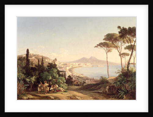 View of Naples, 1837/38 by Carl Wilhelm Goetzloff