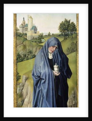 Mary Magdalene, Crucifixion Triptych, c.1445 by Rogier van der Weyden