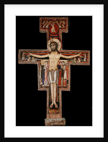 The San Damiano cross, c.1100 by Italian School