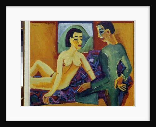 The Couple - by Ernst Ludwig Kirchner