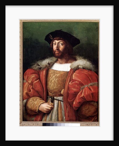 Lorenzo de' Medici, Duke of Urbino - oil on canvas, circa 1516-1519 by Raphael
