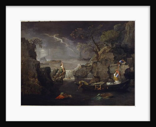 Winter or deluge - by Nicolas Poussin