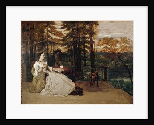 The Lady of Frankfurt by Gustave Courbet