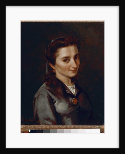Portrait of Madame Buchon by Gustave Courbet