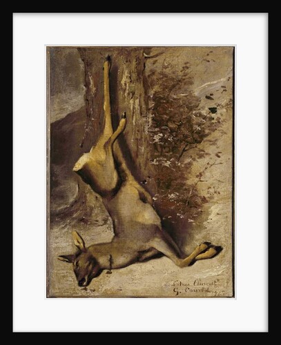The deer, 1876 by Gustave Courbet