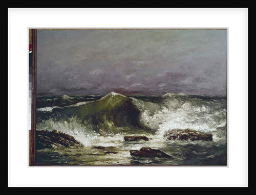 The wave, c.1870 by Gustave Courbet