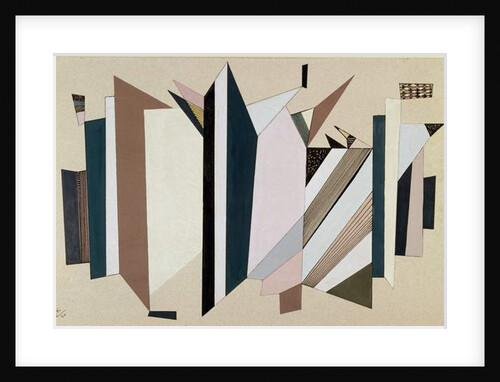 Untitled Painting by Vassily Kandinsky 1940 Bale, private collection by Wassily Kandinsky