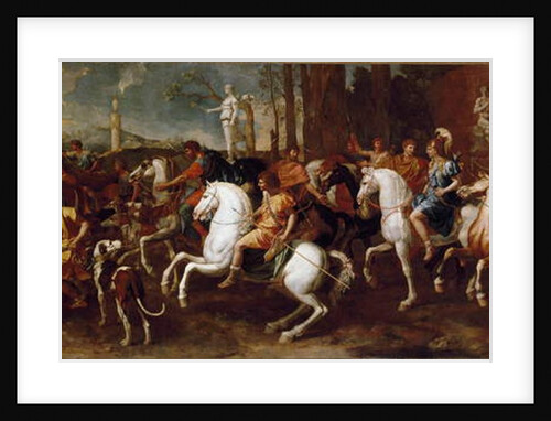 The Hunt of Meleager. 1637-1638. by Nicolas Poussin