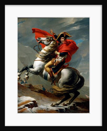 Napoleon Crossing the Alps, 1802-03 by Jacques Louis David