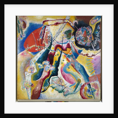 Painting with red spot, 1914 by Wassily Kandinsky
