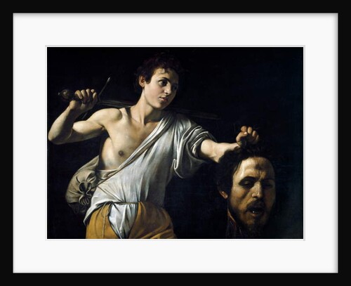 David with the head of Goliath, c.1607 by Michelangelo Merisi da Caravaggio