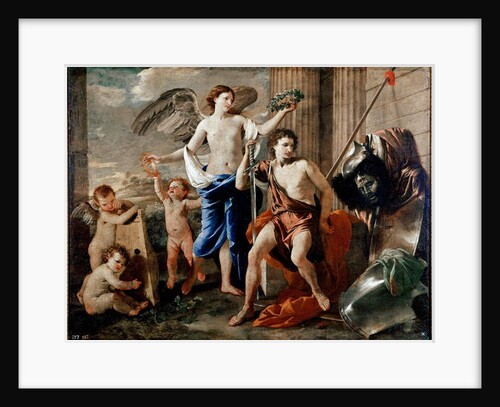 David's triumph. by Nicolas Poussin