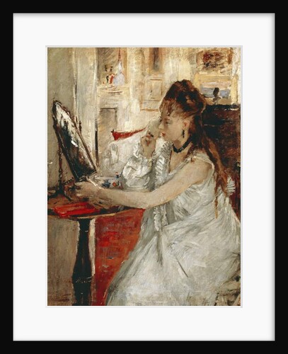 Young Woman Powdering Her Face by Berthe Morisot
