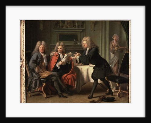 The Maison d'Auteuil, 1716 by Jacques Autreau