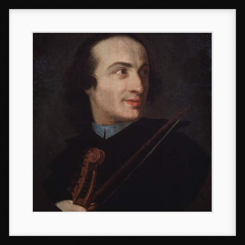 Portrait of Giuseppe Tartini Italian violinist and composer. by Italian School