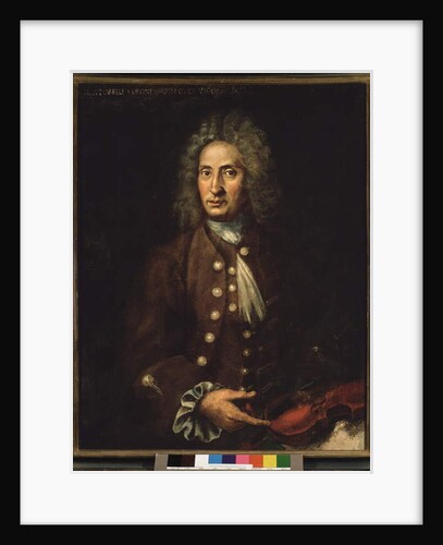 Portrait of italian composer Giuseppe Torelli. by Italian School