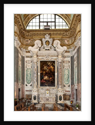 Adoration of the Shepherds, altarpiece, 1645 by Giovanni Benedetto (1609-64) Castiglione