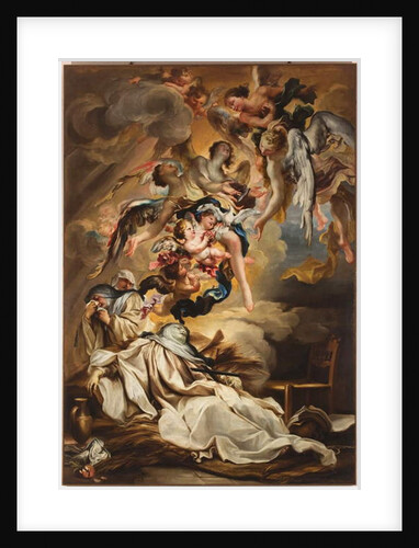 Death of St. Scholastica, c. 1700 by Gregorio de Ferrari
