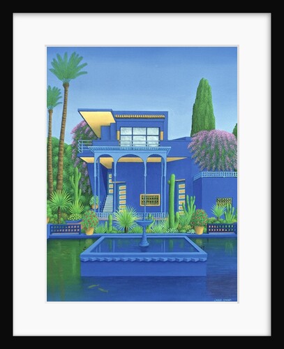 Majorelle Gardens, Marrakech, 1996 by Larry Smart