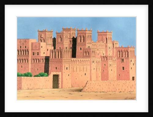 Kasbah, Southern Morocco, 1998 by Larry Smart