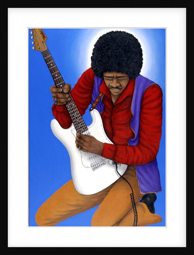 Jimi Hendrix by Larry Smart