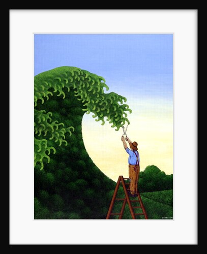 Topiary Wave by Larry Smart
