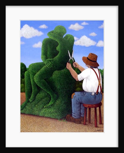 Topiary Kiss by Larry Smart