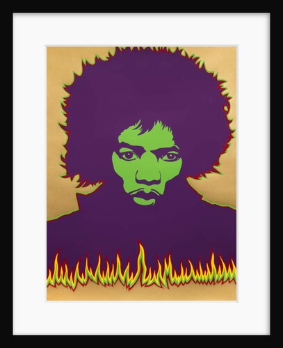 Hendrix - Fire, 1967 by Larry Smart