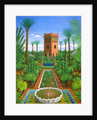 Marjorelle Cactus, 2004 by Larry Smart