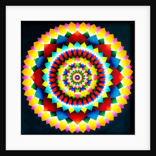 Psychedelic Mandala, 1969 by Larry Smart