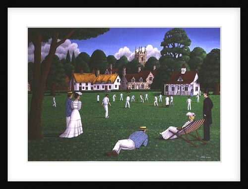 Edwardian Cricket, 1986 by Larry Smart
