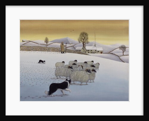 The Fells in Winter, 1984 by Larry Smart