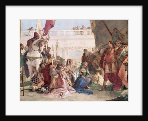 The Family of Darius Before Alexander by Giovanni Battista Tiepolo