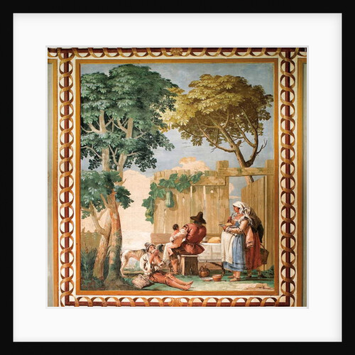 Peasant Family at Table by Giandomenico (1727-1804) Tiepolo