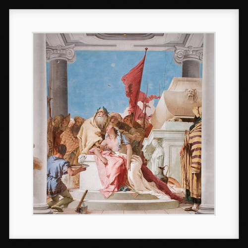 Detail from The Sacrifice of Iphigenia by Giovanni Battista (1696-1770) Tiepolo