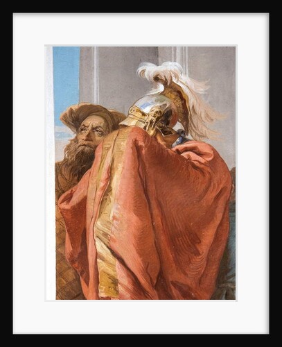 Detail of Agamemnon by Giovanni Battista (1696-1770) Tiepolo