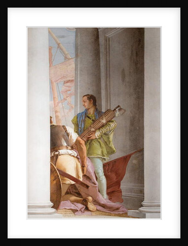 Detail of The Greek Fleet in Aulis by Giovanni Battista (1696-1770) Tiepolo