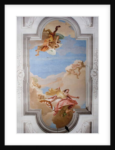 Ceiling of the Entrance Hall in the Palazzina, 1757 by Giovanni Battista (1696-1770) Tiepolo